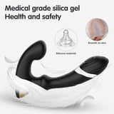 New Arrival Remote Control Thumping Male Prostate Massager Anal Butt Plug And Dildo Vibrator For Women