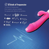 New Arrival 10 Speed Women G-spot Waterproof Vibrator