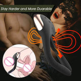 New Arrival Electric Shock Cock Ring And G-spot Vibrator