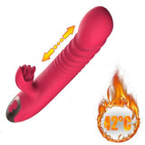 New Arrival Dildo Heating G Spot Dual Vibrator