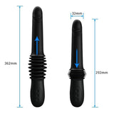 New Arrival 3 Speeds Telescopic  Vagina G-Spot Vibrator