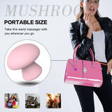 Pink Mushroom Vibration Massager Couple Sex Toys Sex With Massager