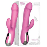 Leten - Automatical Strong Thrusting Rabbit Vibrator (Pink)