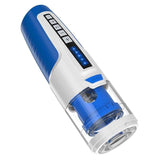 Leten - Frenzy Whirlpool Piston Automatic Telescopic Rotation Masturbator (Blue)