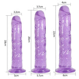 New Arrival Erotic Soft Jelly Anal Dildo