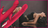 New Arrival Dildo Heating G Spot Dual Vibrator