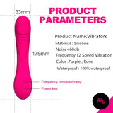 New Arrival 12 Modes Rechargeable G-spot Vibrator