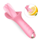 New Arrival 10 Modes Dildo Tongue Vibrator Nipple Massage