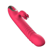 New Arrival Dildo Heating G Spot Dual Vibrator