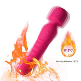 New Arrival Heating Av Wand Waterproof Vibrator