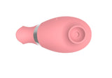 Little Fish Clit sucker Sex Toy Water Proof Rechargeable Tongue Licking Vibrators For women - Pink