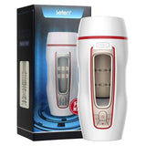 Leten - Automatic Thrusting Male Masturbator with Moaning Sound (White)